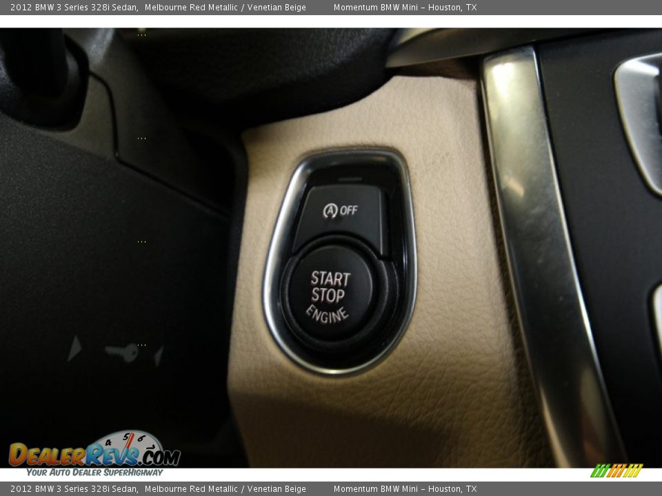 2012 BMW 3 Series 328i Sedan Melbourne Red Metallic / Venetian Beige Photo #27