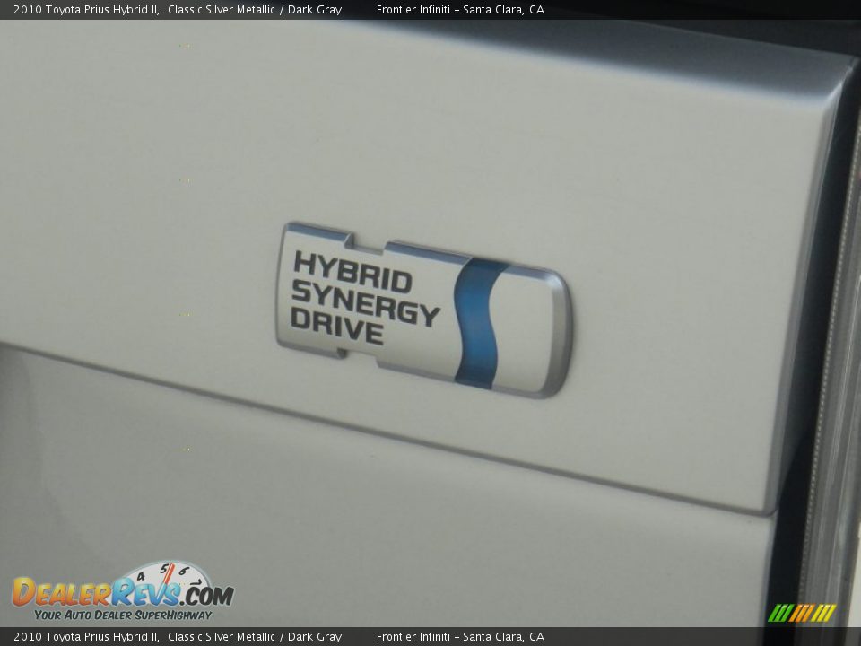 2010 Toyota Prius Hybrid II Classic Silver Metallic / Dark Gray Photo #6