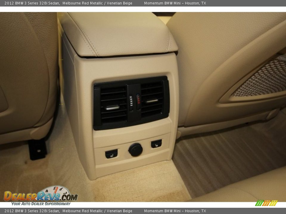 2012 BMW 3 Series 328i Sedan Melbourne Red Metallic / Venetian Beige Photo #34