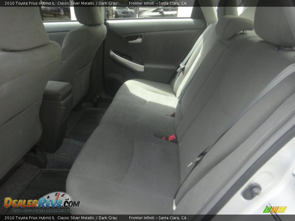 2010 Toyota Prius Hybrid II Classic Silver Metallic / Dark Gray Photo #11