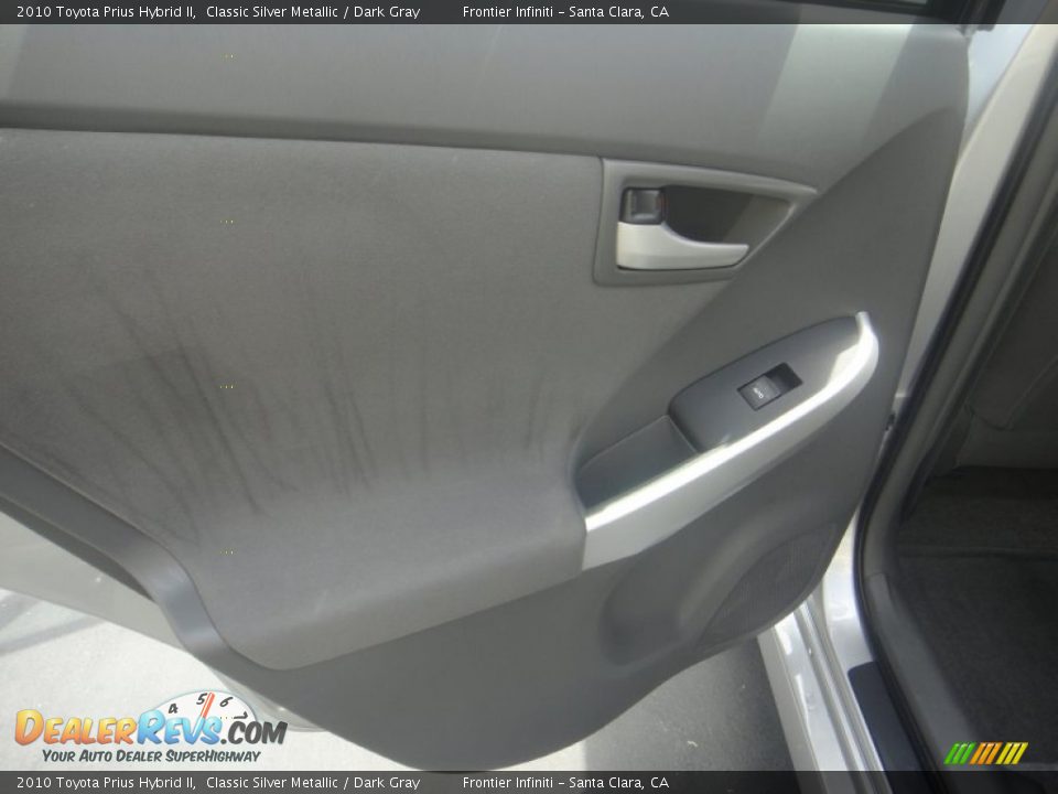 2010 Toyota Prius Hybrid II Classic Silver Metallic / Dark Gray Photo #12