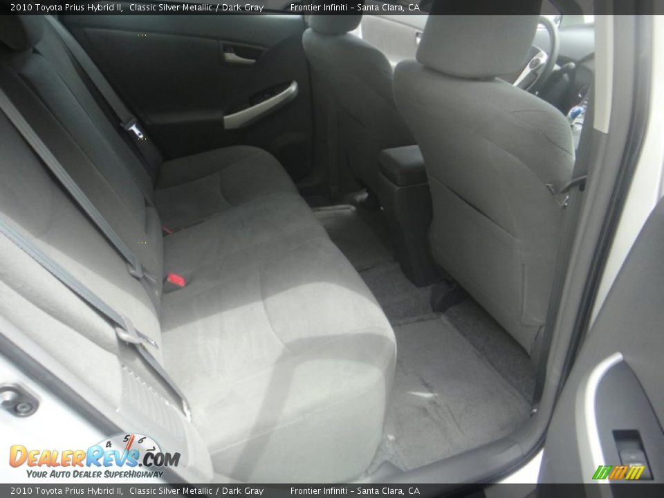 2010 Toyota Prius Hybrid II Classic Silver Metallic / Dark Gray Photo #16