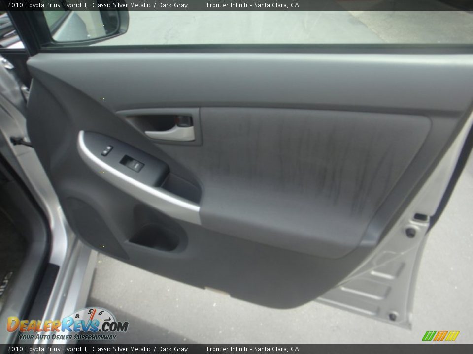 2010 Toyota Prius Hybrid II Classic Silver Metallic / Dark Gray Photo #20