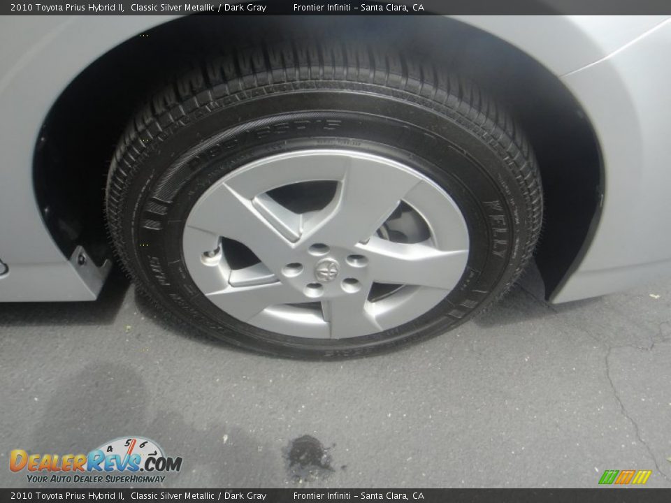 2010 Toyota Prius Hybrid II Classic Silver Metallic / Dark Gray Photo #21