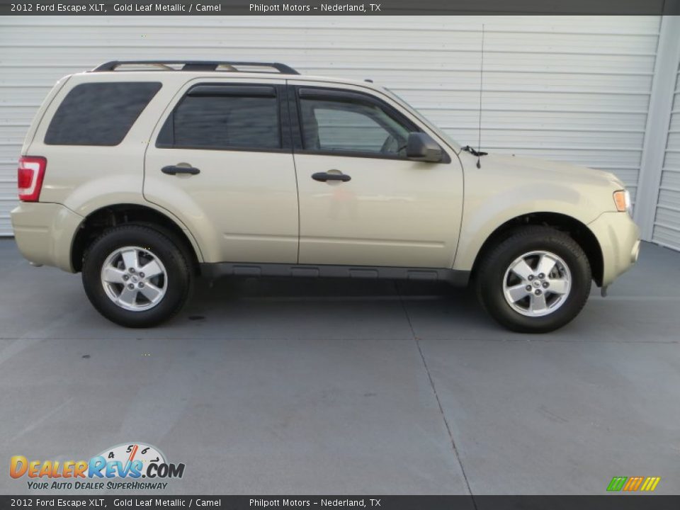 2012 Ford Escape XLT Gold Leaf Metallic / Camel Photo #3