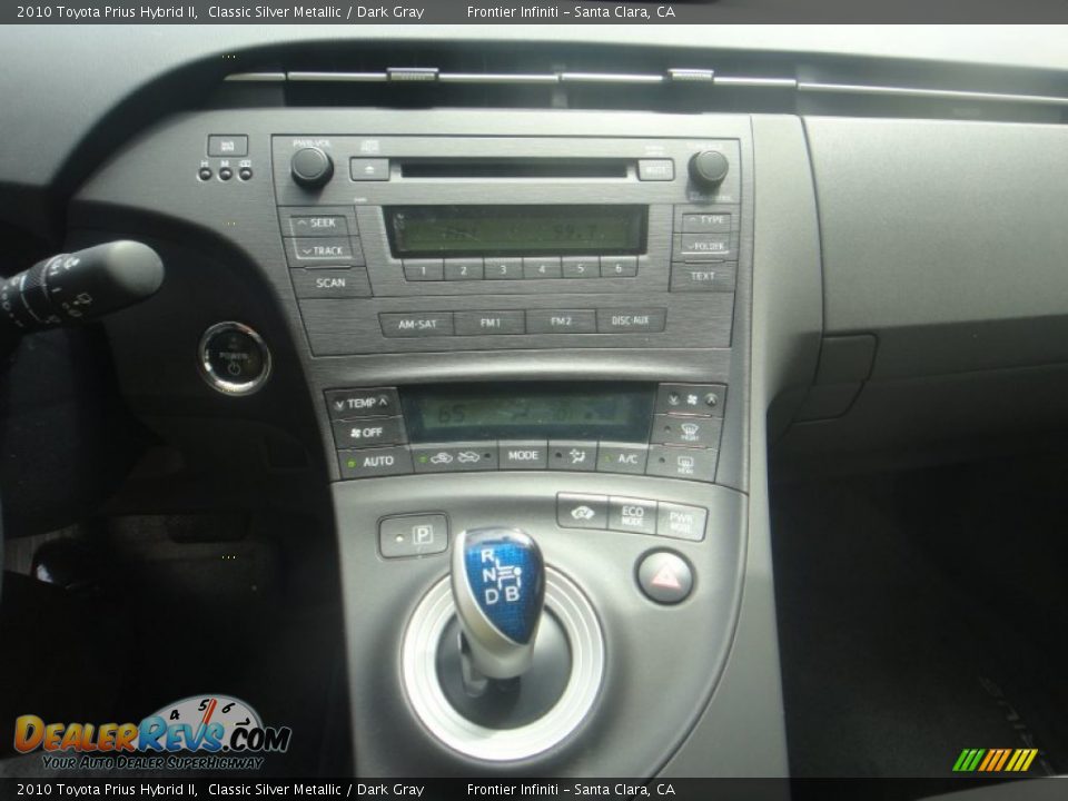 2010 Toyota Prius Hybrid II Classic Silver Metallic / Dark Gray Photo #25