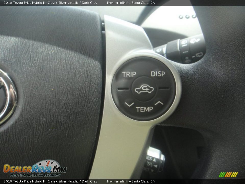 2010 Toyota Prius Hybrid II Classic Silver Metallic / Dark Gray Photo #26