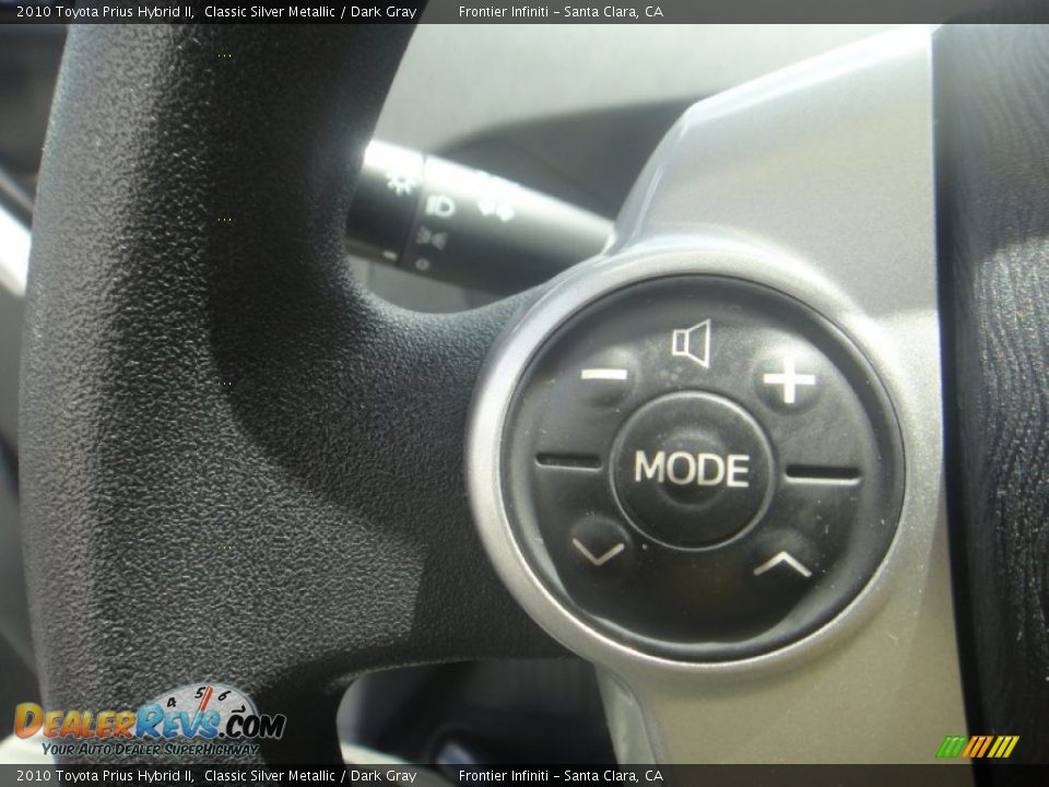2010 Toyota Prius Hybrid II Classic Silver Metallic / Dark Gray Photo #27