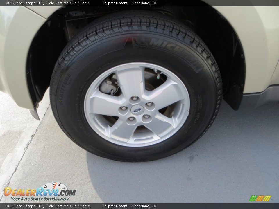 2012 Ford Escape XLT Gold Leaf Metallic / Camel Photo #11