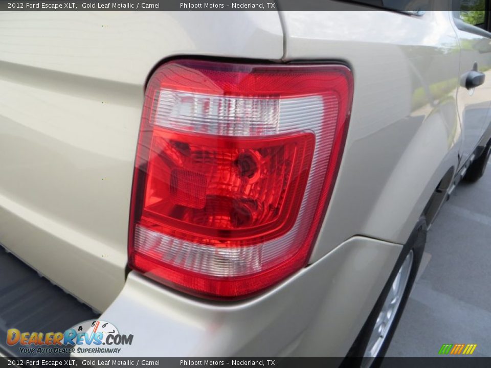 2012 Ford Escape XLT Gold Leaf Metallic / Camel Photo #16