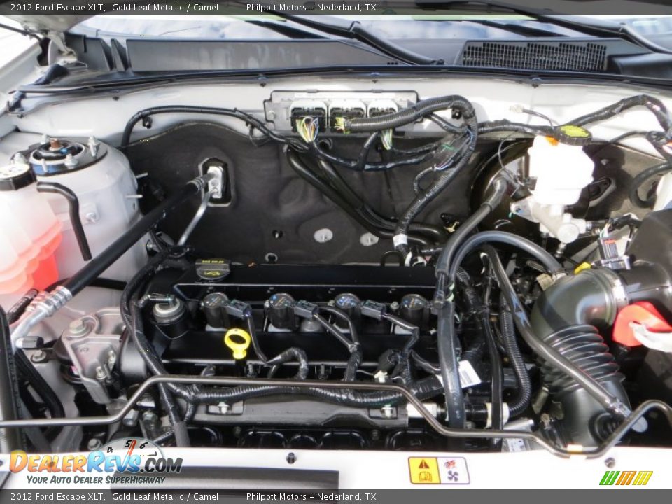 2012 Ford Escape XLT Gold Leaf Metallic / Camel Photo #19