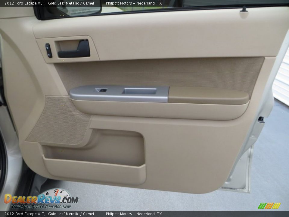 2012 Ford Escape XLT Gold Leaf Metallic / Camel Photo #20