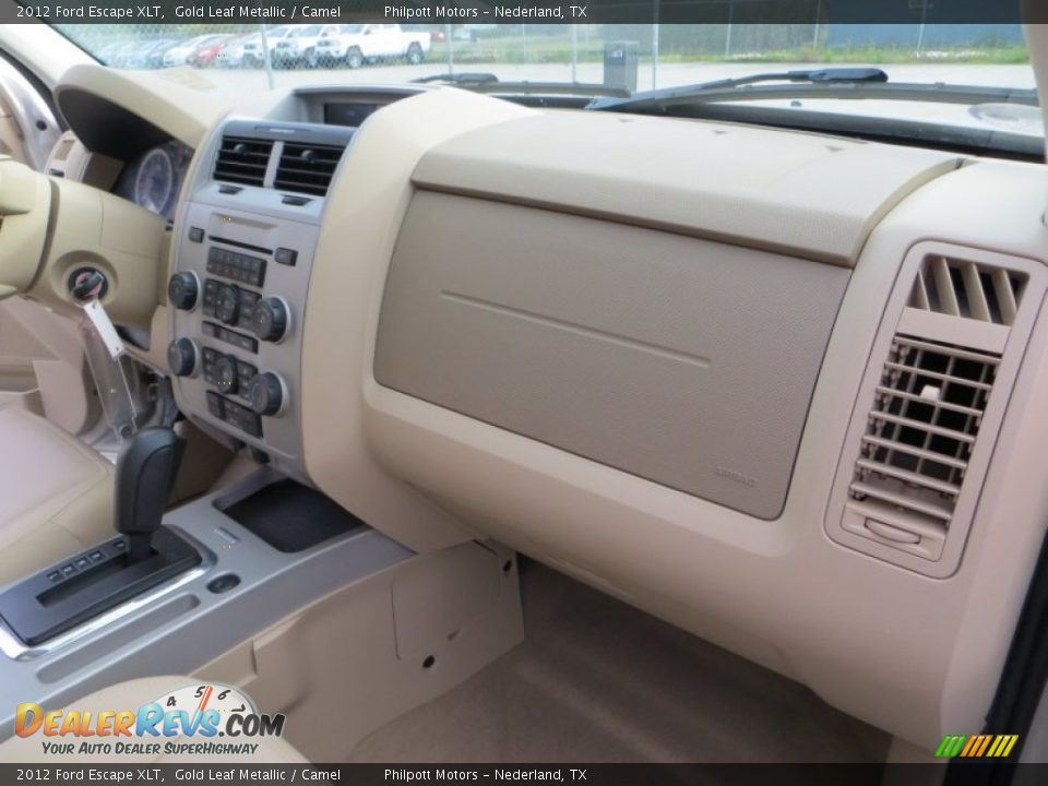 2012 Ford Escape XLT Gold Leaf Metallic / Camel Photo #21