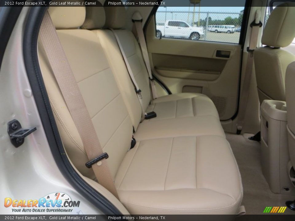 2012 Ford Escape XLT Gold Leaf Metallic / Camel Photo #24
