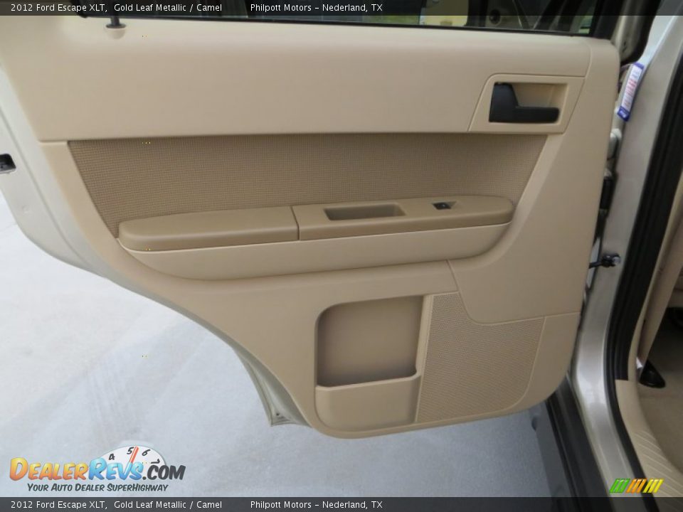 2012 Ford Escape XLT Gold Leaf Metallic / Camel Photo #26