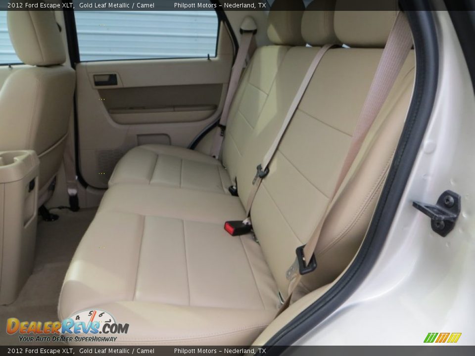 2012 Ford Escape XLT Gold Leaf Metallic / Camel Photo #27