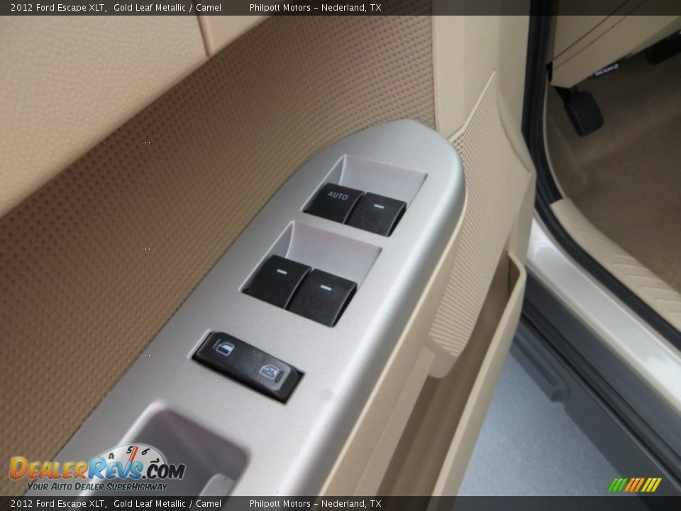 2012 Ford Escape XLT Gold Leaf Metallic / Camel Photo #29
