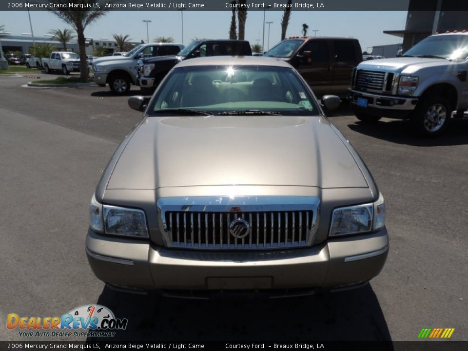 2006 Mercury Grand Marquis LS Arizona Beige Metallic / Light Camel Photo #2