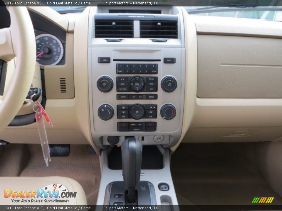 2012 Ford Escape XLT Gold Leaf Metallic / Camel Photo #34