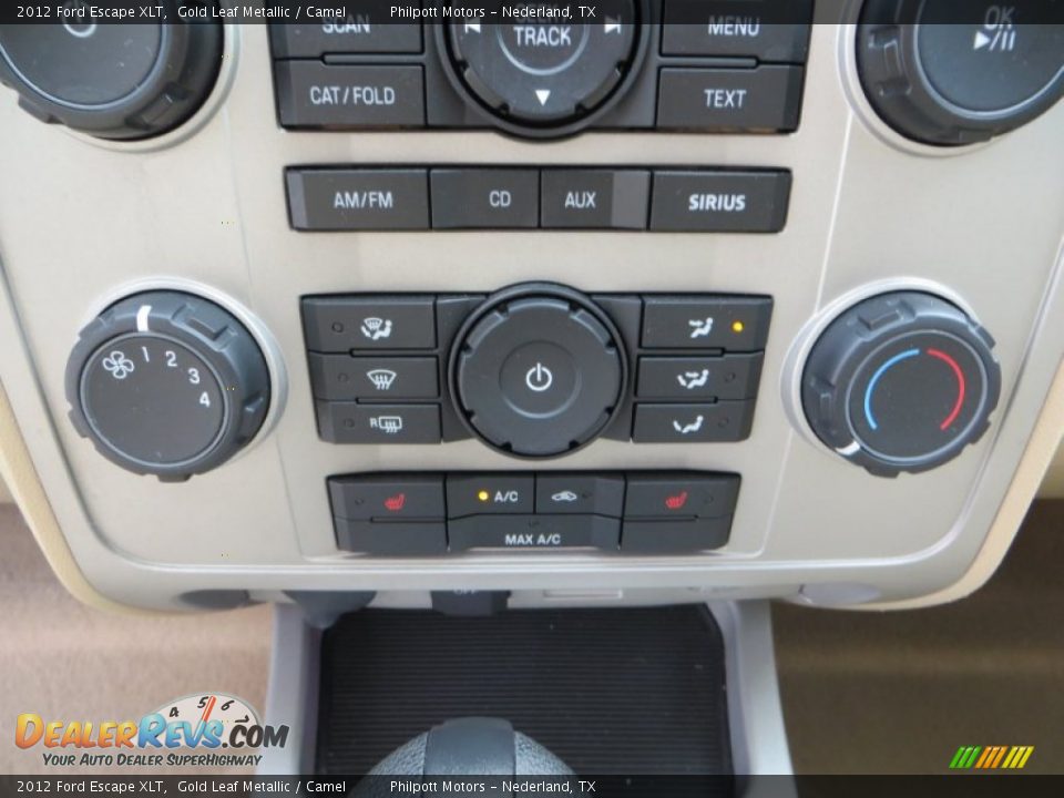 2012 Ford Escape XLT Gold Leaf Metallic / Camel Photo #36