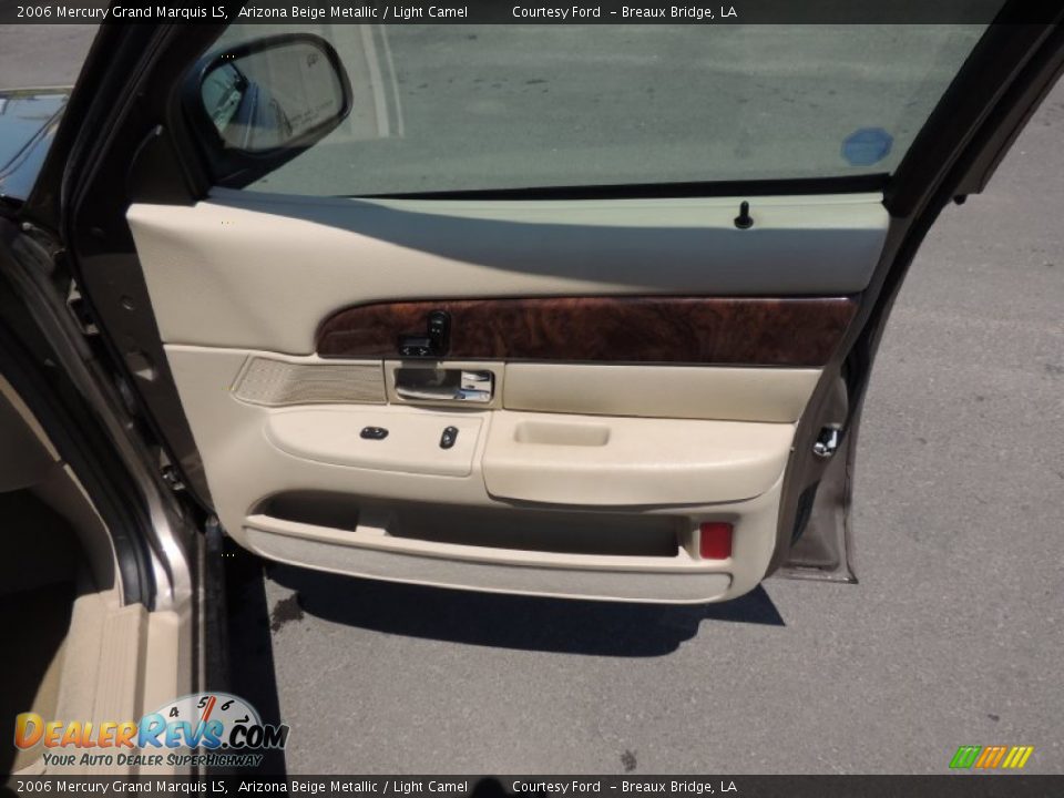 2006 Mercury Grand Marquis LS Arizona Beige Metallic / Light Camel Photo #7