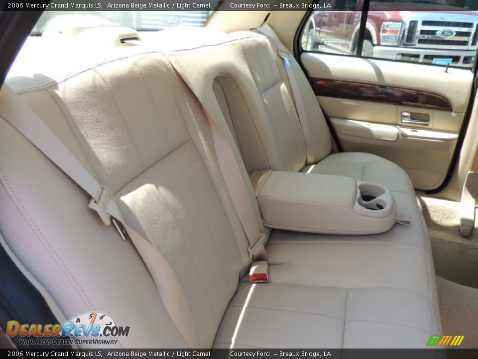 2006 Mercury Grand Marquis LS Arizona Beige Metallic / Light Camel Photo #8