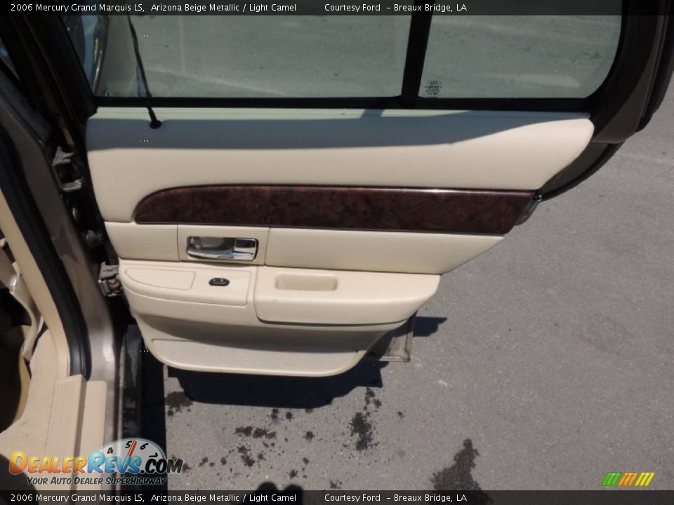 2006 Mercury Grand Marquis LS Arizona Beige Metallic / Light Camel Photo #9