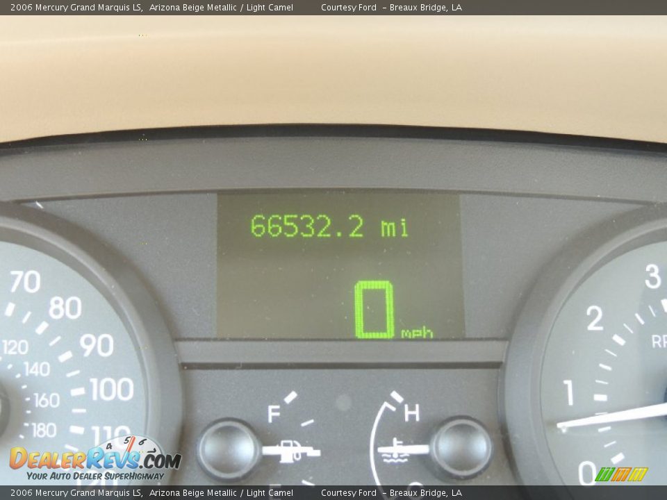 2006 Mercury Grand Marquis LS Arizona Beige Metallic / Light Camel Photo #16