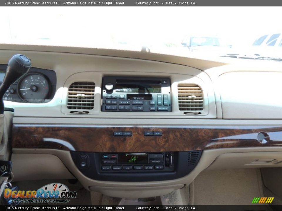 2006 Mercury Grand Marquis LS Arizona Beige Metallic / Light Camel Photo #17