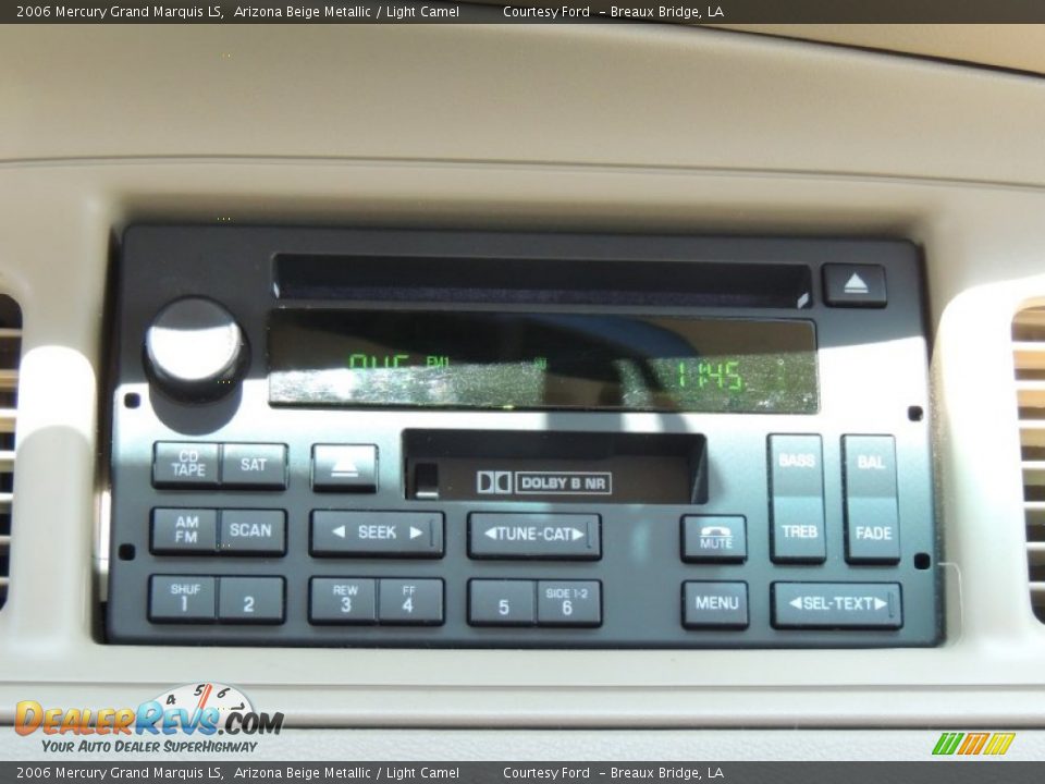 2006 Mercury Grand Marquis LS Arizona Beige Metallic / Light Camel Photo #18