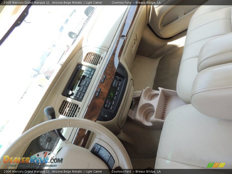 2006 Mercury Grand Marquis LS Arizona Beige Metallic / Light Camel Photo #20