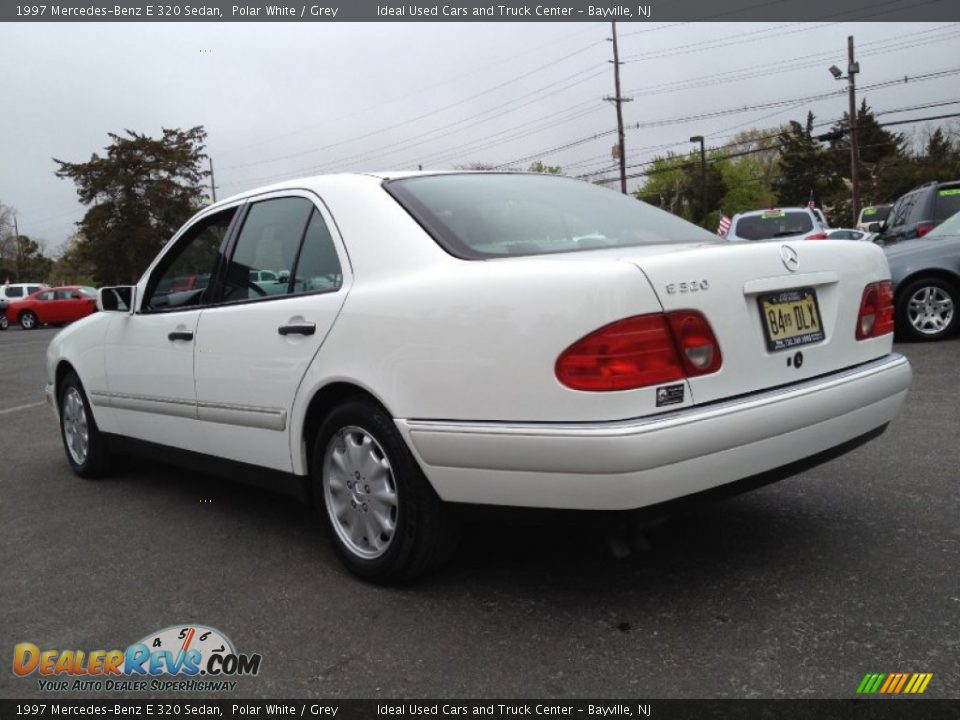 1997 Mercedes-Benz E 320 Sedan Polar White / Grey Photo #15