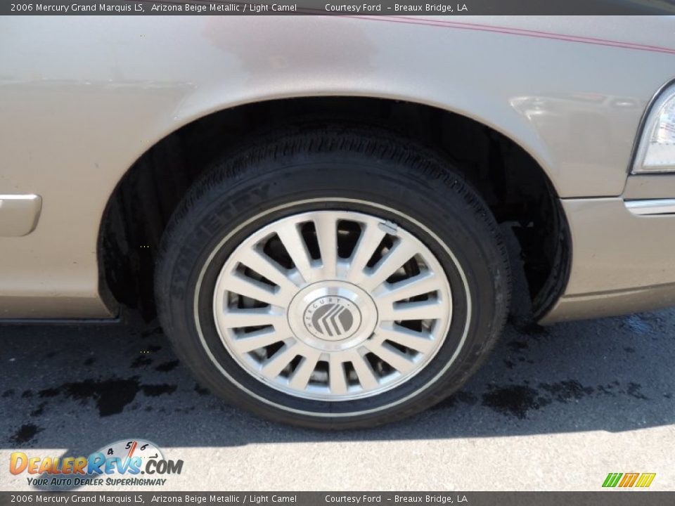 2006 Mercury Grand Marquis LS Arizona Beige Metallic / Light Camel Photo #22