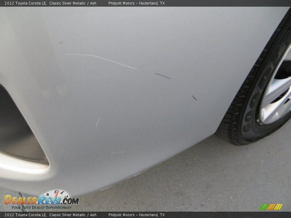 2012 Toyota Corolla LE Classic Silver Metallic / Ash Photo #11