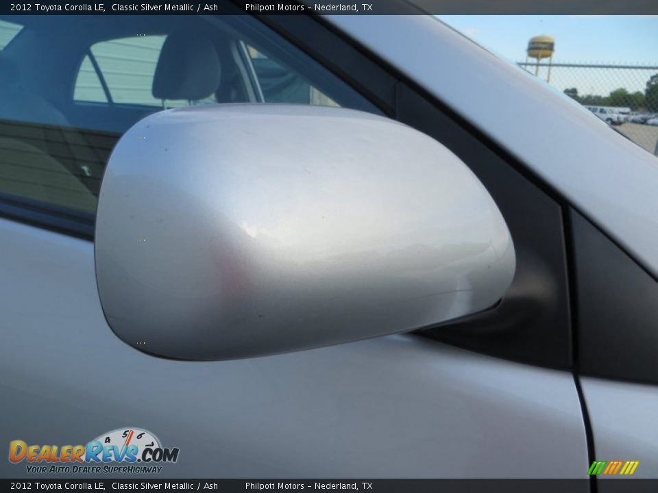 2012 Toyota Corolla LE Classic Silver Metallic / Ash Photo #16