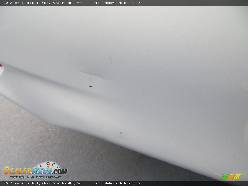 2012 Toyota Corolla LE Classic Silver Metallic / Ash Photo #22