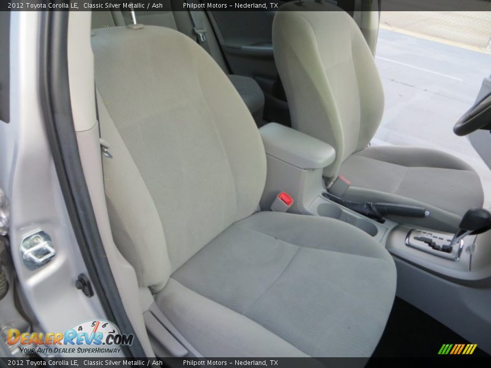 2012 Toyota Corolla LE Classic Silver Metallic / Ash Photo #29