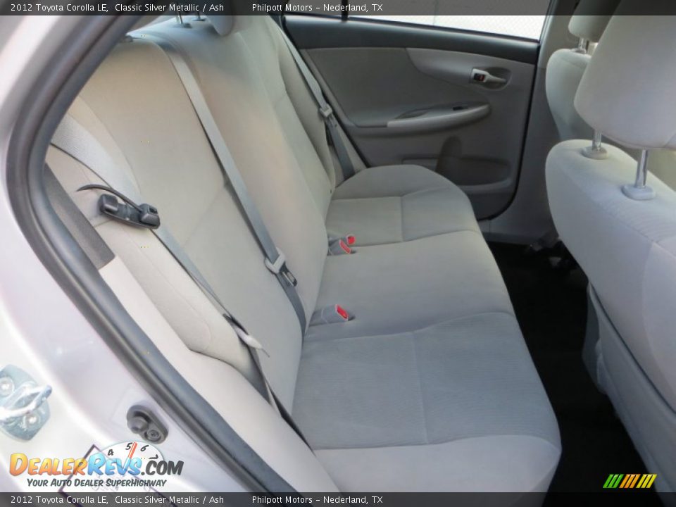 2012 Toyota Corolla LE Classic Silver Metallic / Ash Photo #31