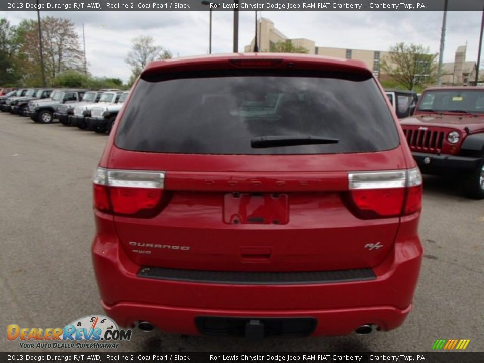 2013 Dodge Durango R/T AWD Redline 2-Coat Pearl / Black Photo #7