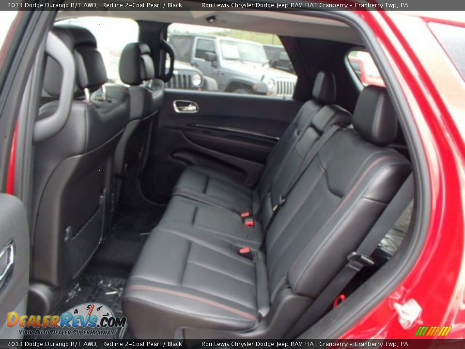 Rear Seat of 2013 Dodge Durango R/T AWD Photo #13