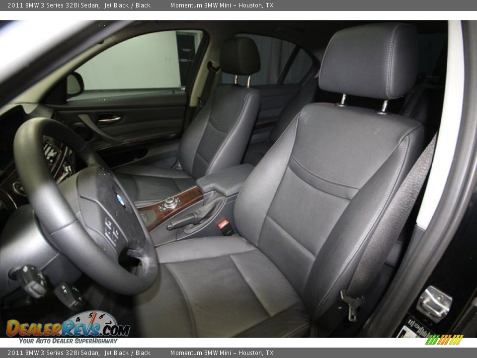 2011 BMW 3 Series 328i Sedan Jet Black / Black Photo #3
