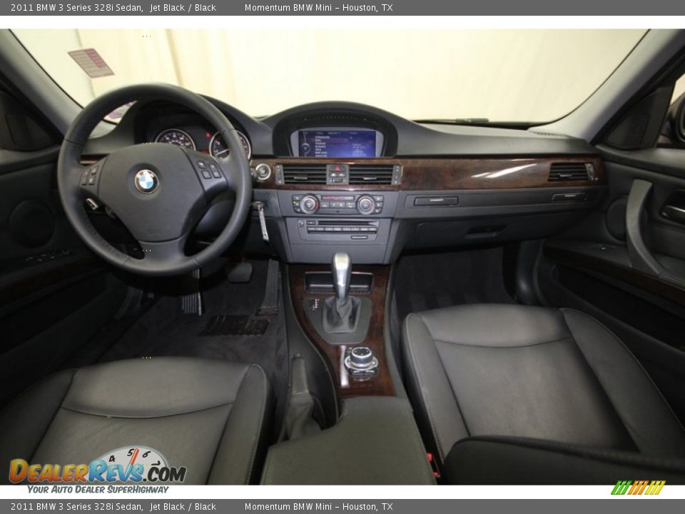 2011 BMW 3 Series 328i Sedan Jet Black / Black Photo #4