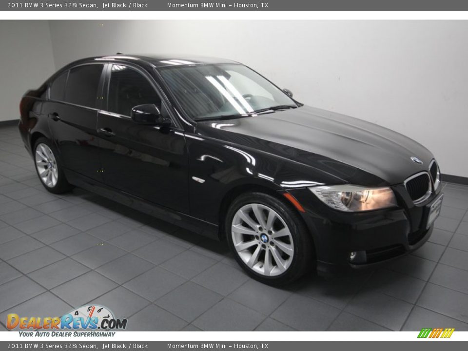 2011 BMW 3 Series 328i Sedan Jet Black / Black Photo #8