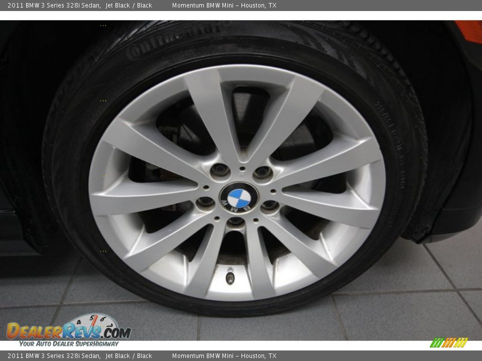 2011 BMW 3 Series 328i Sedan Jet Black / Black Photo #10