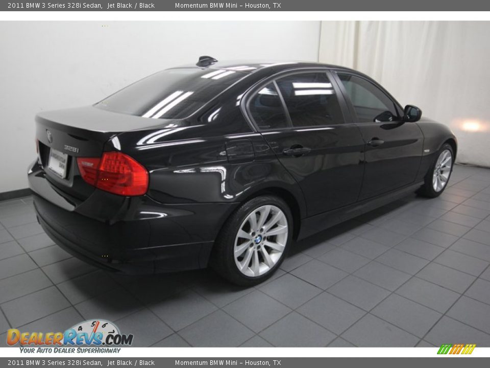 2011 BMW 3 Series 328i Sedan Jet Black / Black Photo #11
