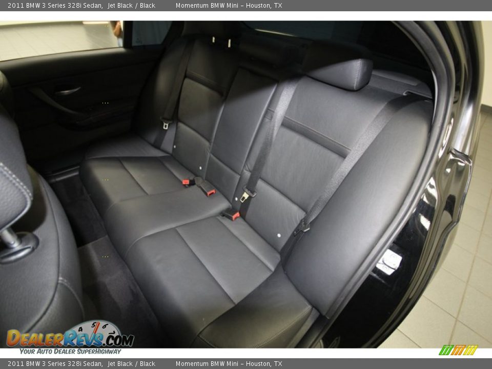 2011 BMW 3 Series 328i Sedan Jet Black / Black Photo #14