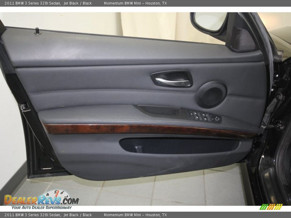 2011 BMW 3 Series 328i Sedan Jet Black / Black Photo #15
