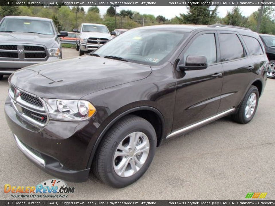 Front 3/4 View of 2013 Dodge Durango SXT AWD Photo #2