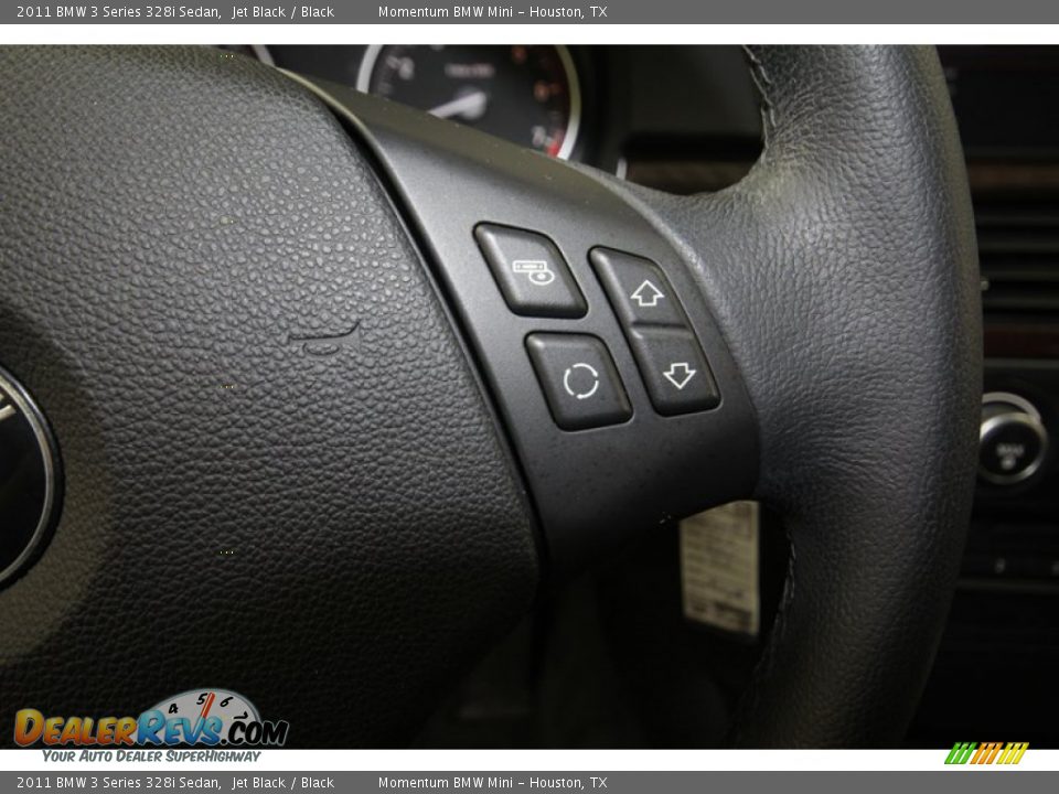 2011 BMW 3 Series 328i Sedan Jet Black / Black Photo #27