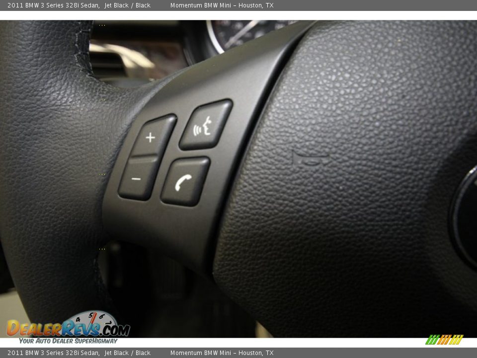 2011 BMW 3 Series 328i Sedan Jet Black / Black Photo #28